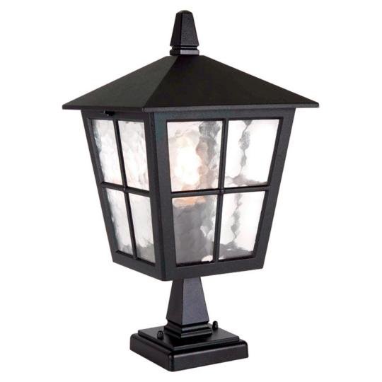 ho elstead bl50m vonkajsi kovovy fasadovy svetlo stojaca lampa klasicky anglicky mediteransky skleneny vodotesny zahradne osvetlenie terasa svetlo lampa cierna kovane dom exterier.jpg